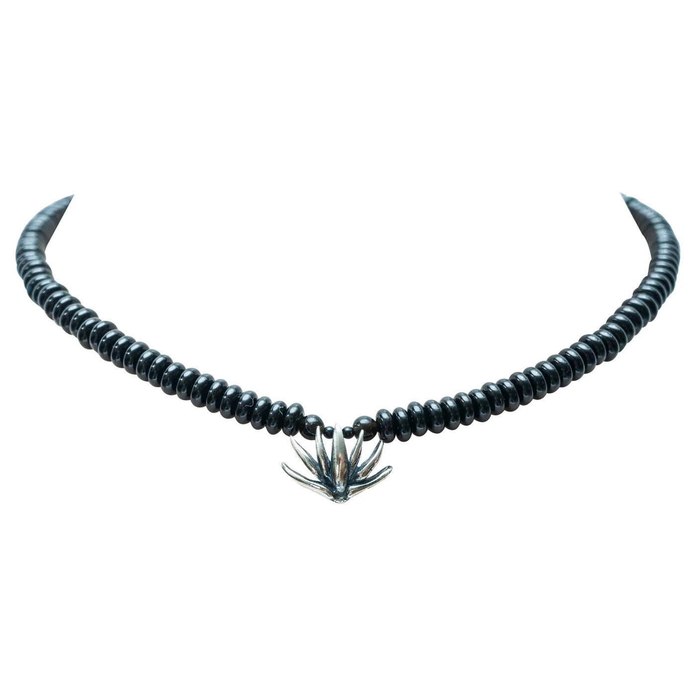 Collar Sombra de Agaves｜アガベのネックレス（シルバー・オニキス・天然石）
